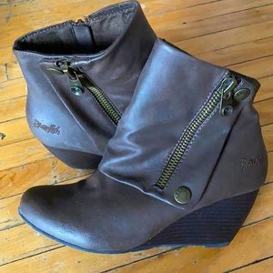 Blowfish ankle boots 8.5